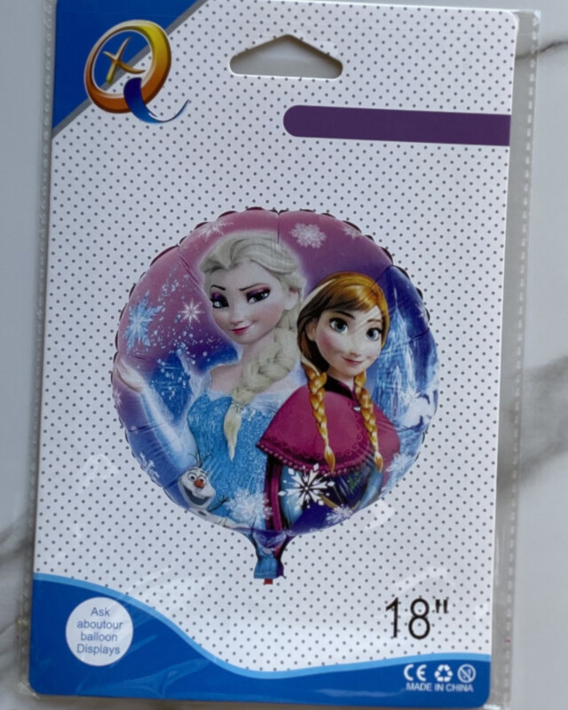 GLOBO METÁLICOS GRANDES FROZEN
