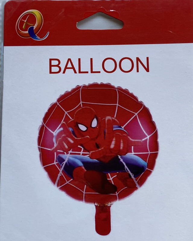 GLOBO METÁLICO DE SPIDERMAN