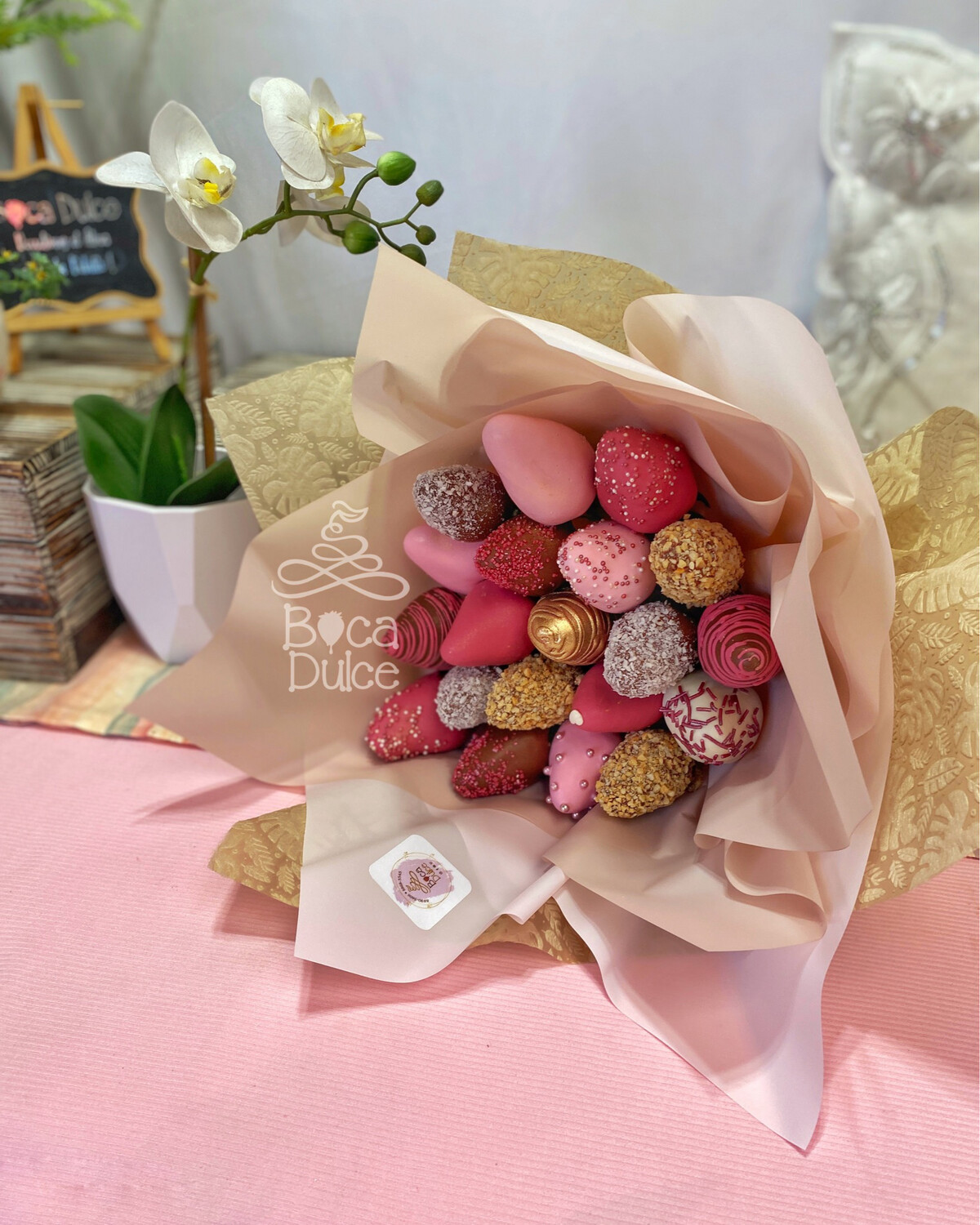 MARIA'S BOUQUET - Ramo de fresas