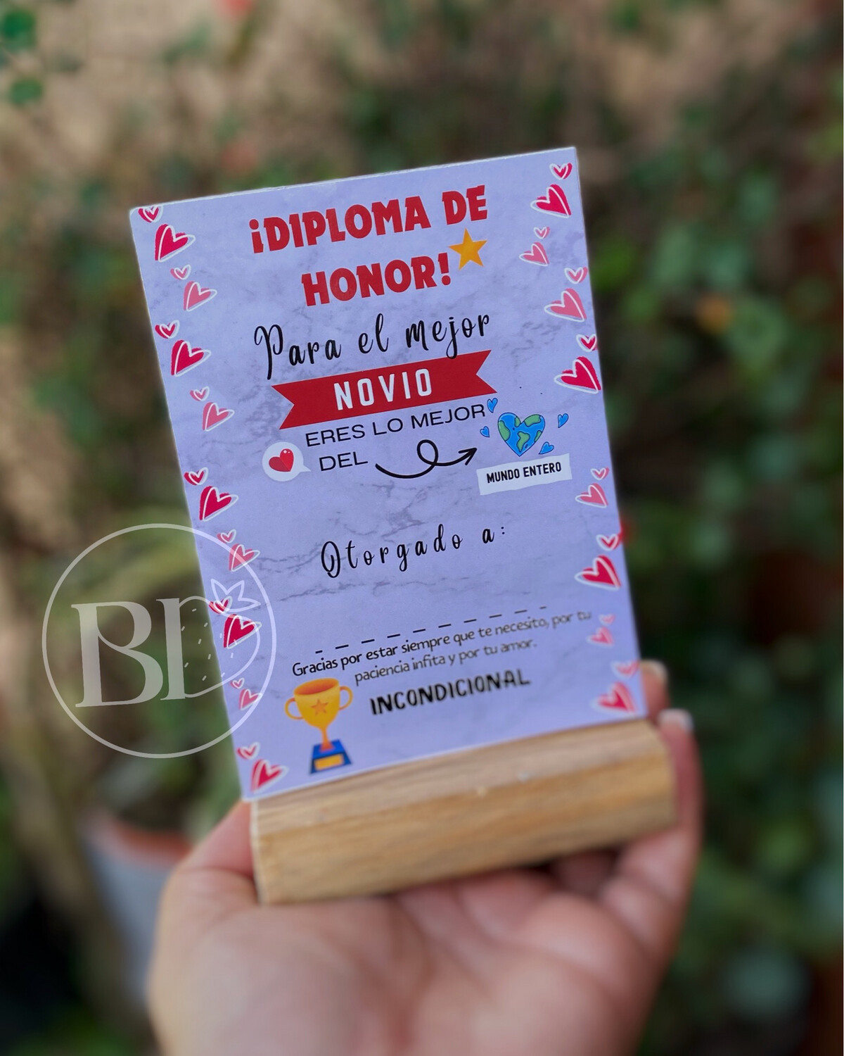 PORTA RETRATO EN ACRÍLICO