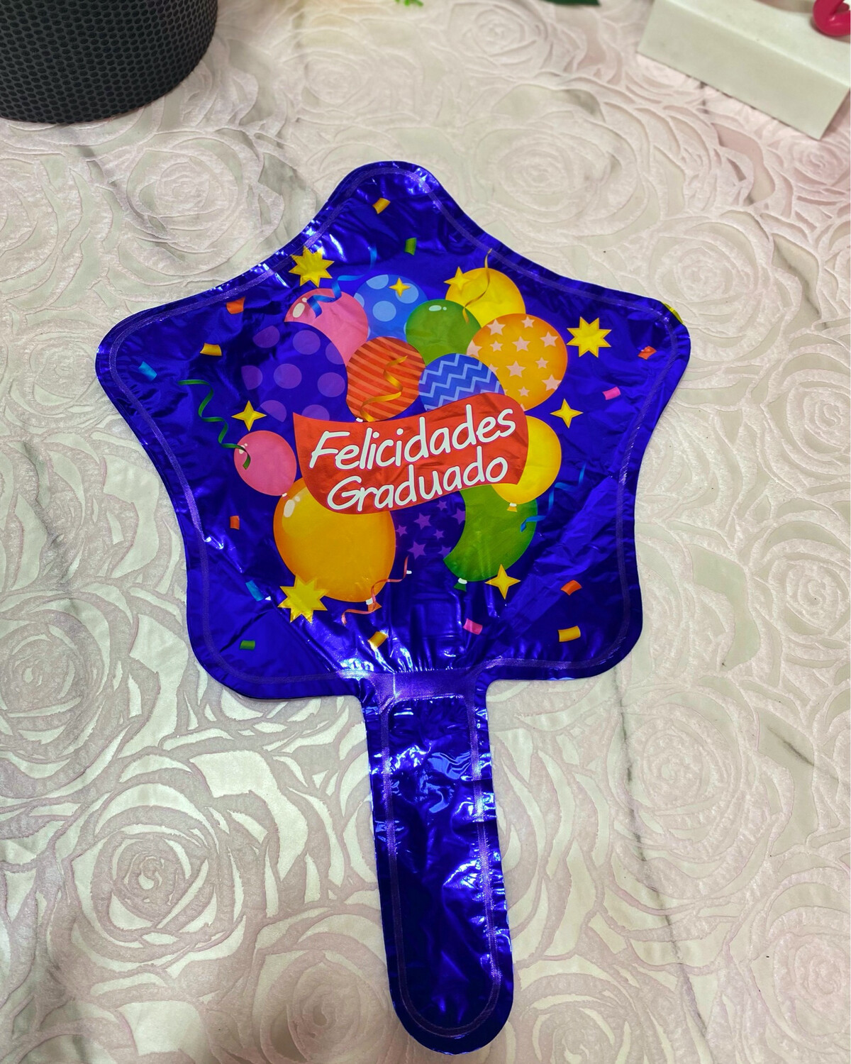 Globo Metalico de Graduación Pequeño.