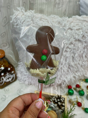 Chocolate de muñeco de jengibre