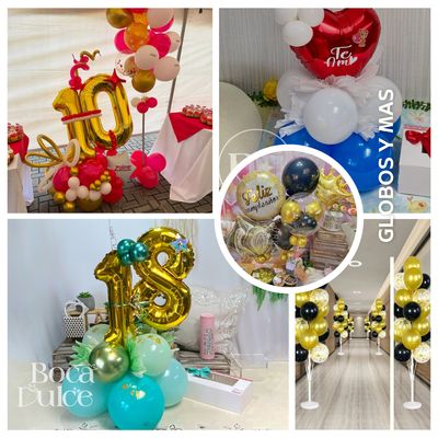 GLOBOS Y MAS