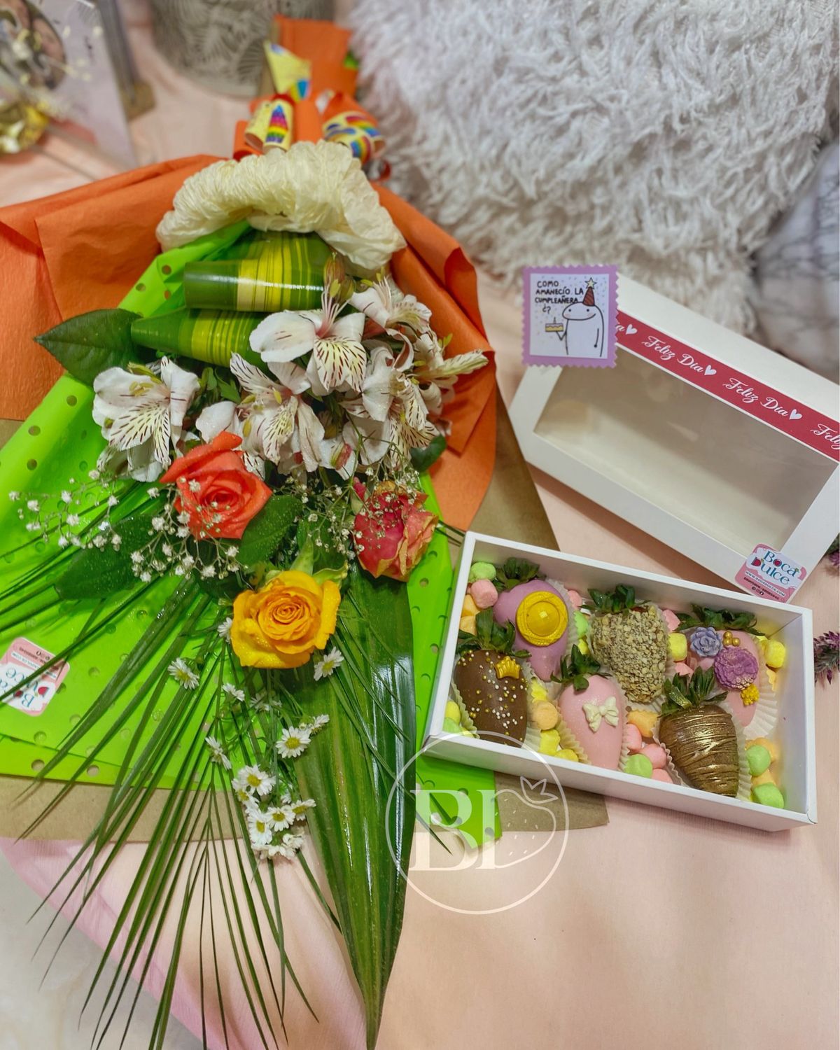 BOX 6 MINI + BOUQUET