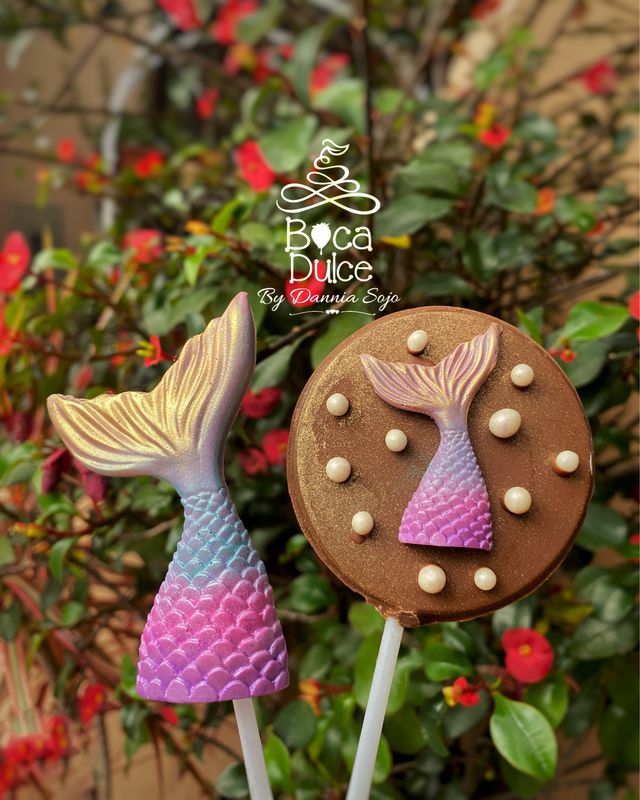 Paleta Chocolate Cola de Sirena