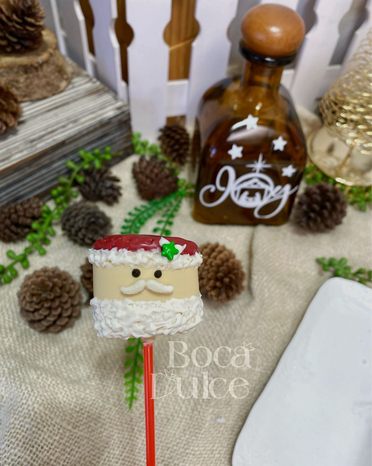 Bombon Pequeño decorado con chocolate