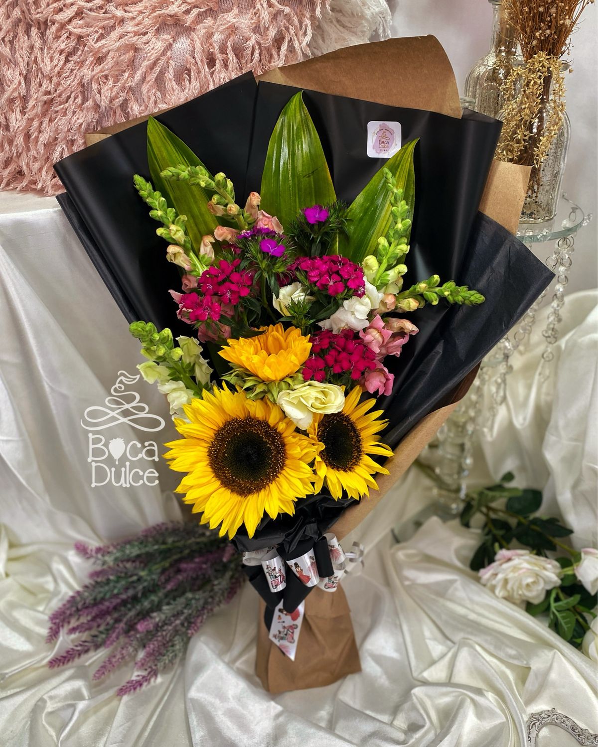 TRIO SUNFLOWER BOUQUET 