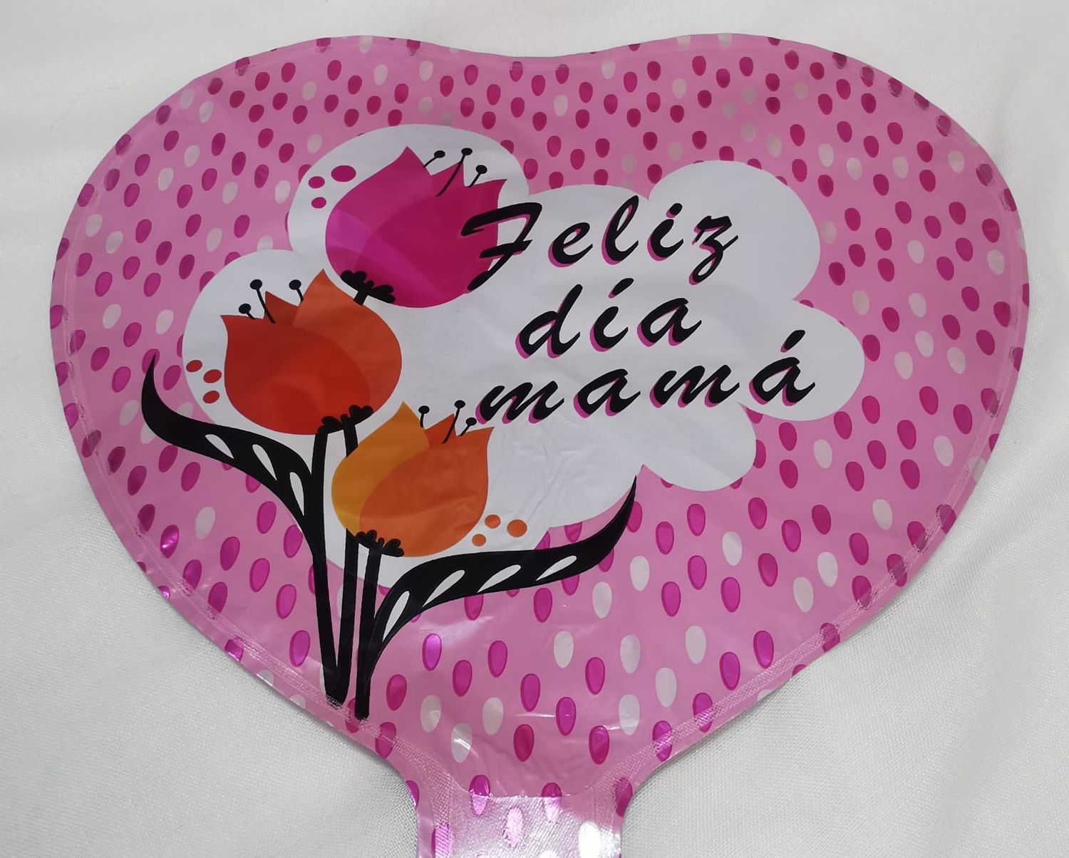 GLOBO METALICO FELIZ DIA MAMA MINI
