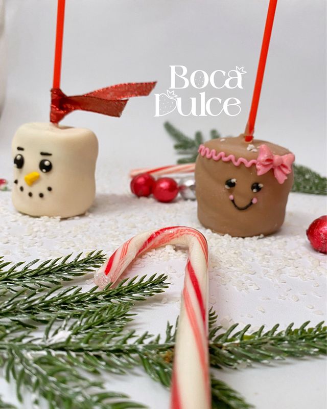 Bombón Grande decorado con chocolate