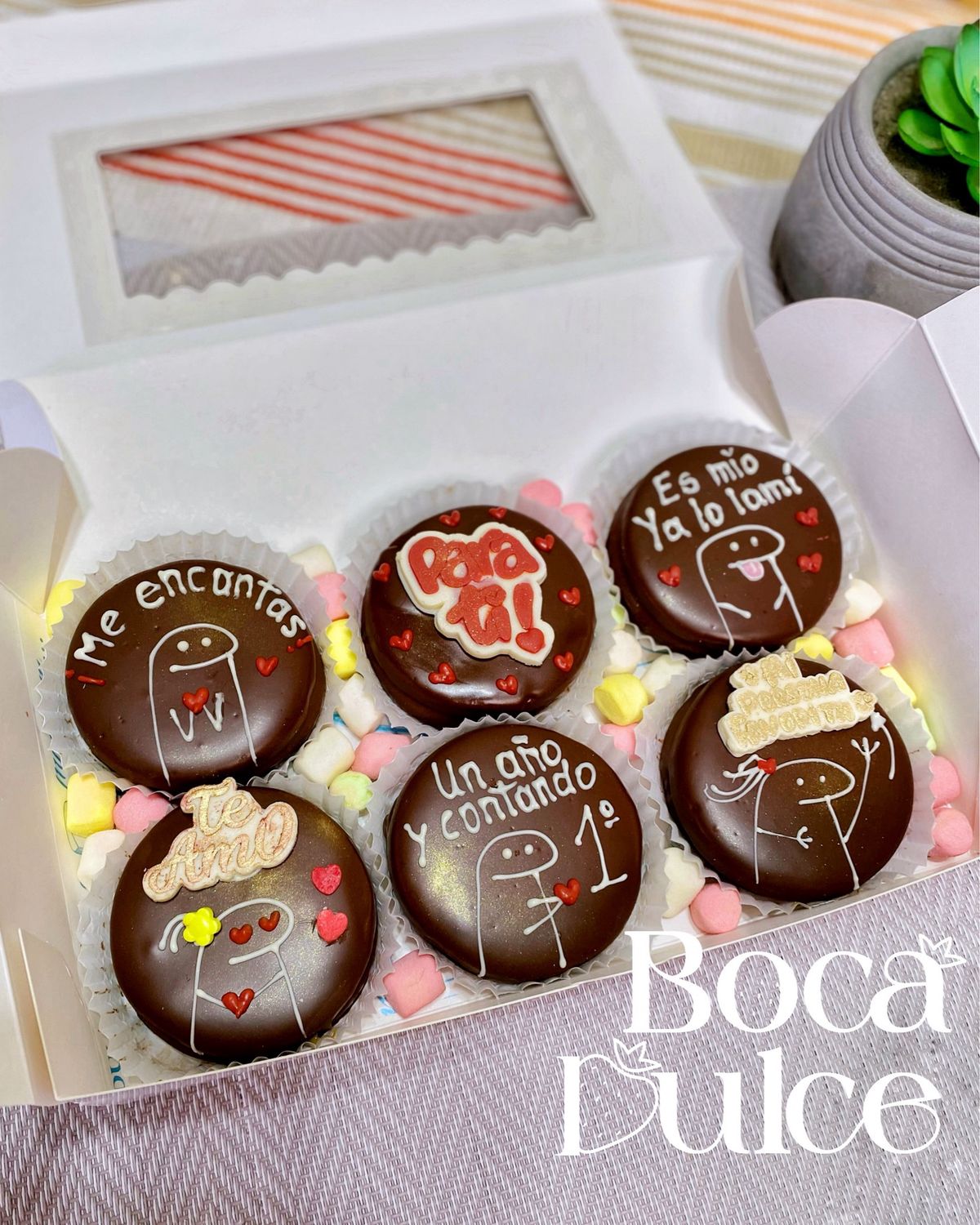 ALFAJORES PERSONALIZADOS BOX6