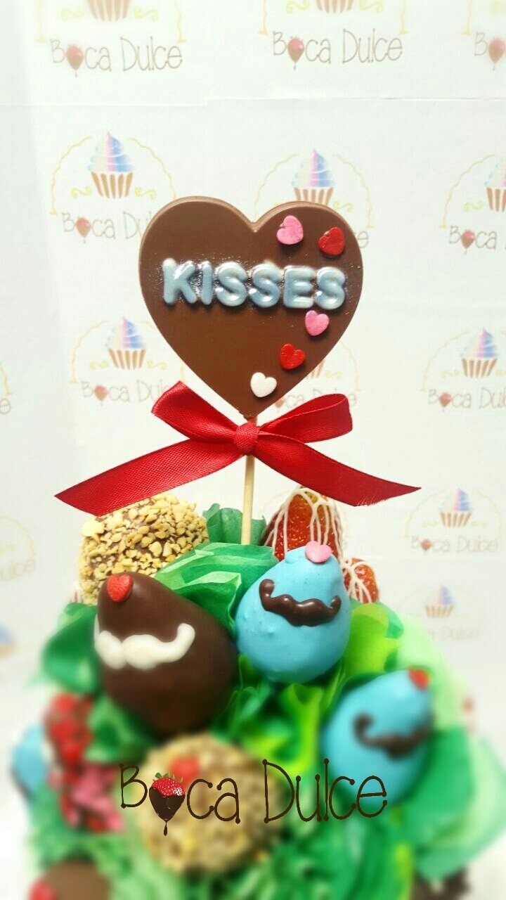 Chocolate Corazón  KISSES
