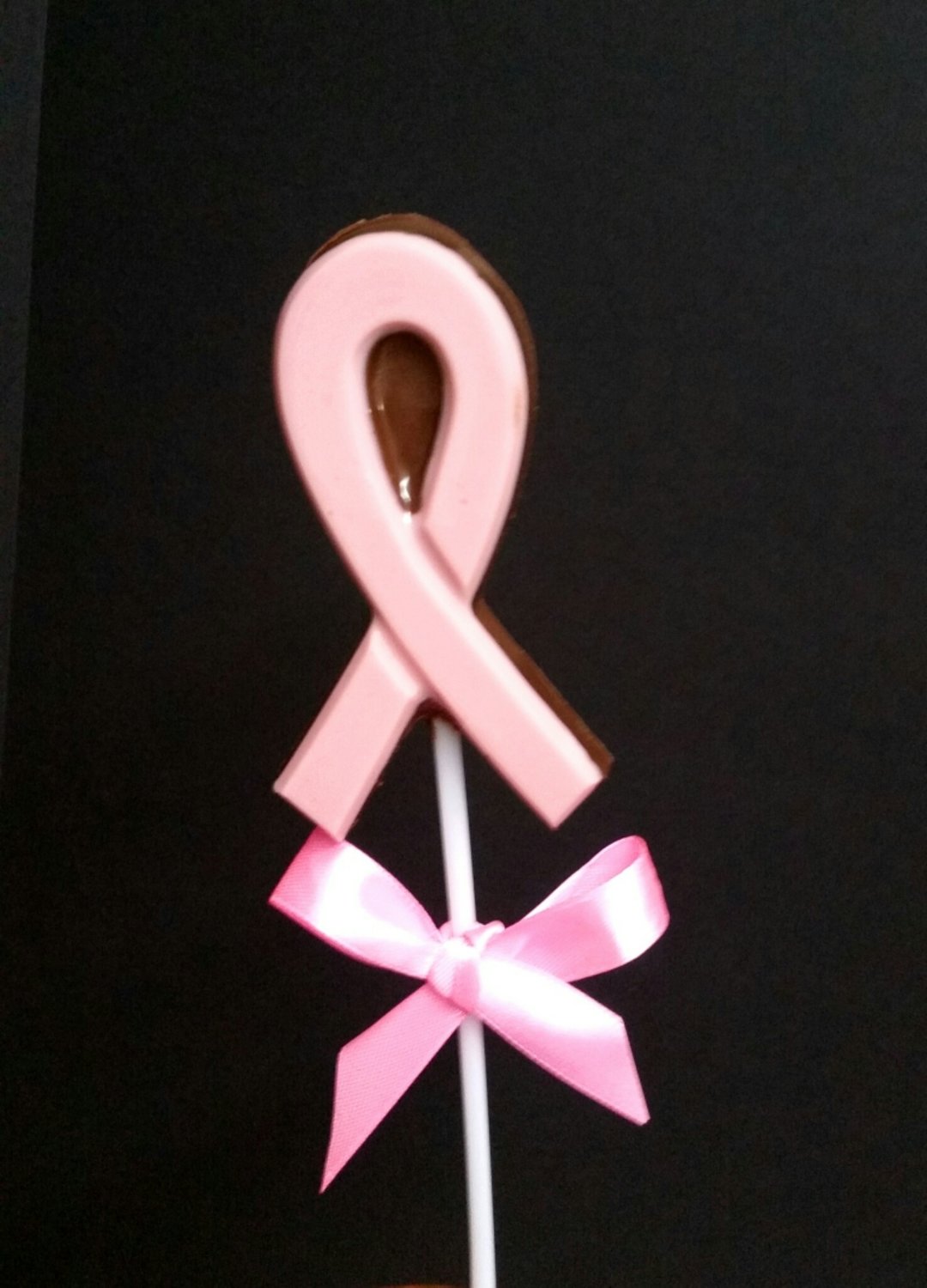 Chocolate lazo rosado