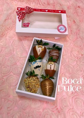SOLO FRESAS CON CHOCOLATE