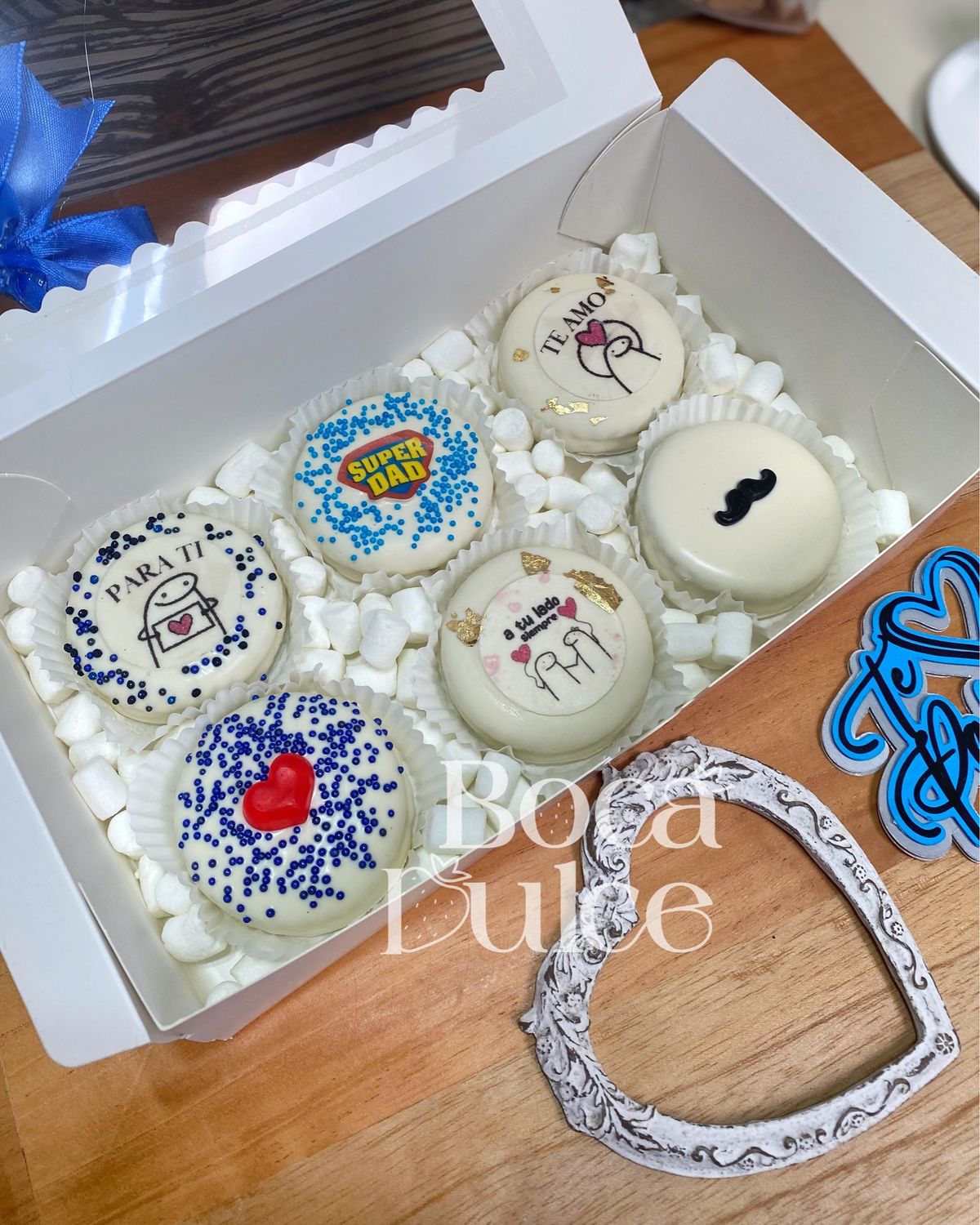 ALFAJORES PERSONALIZADOS BOX6