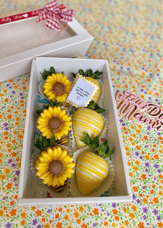 BOX 6 SUNFLOWER MINI