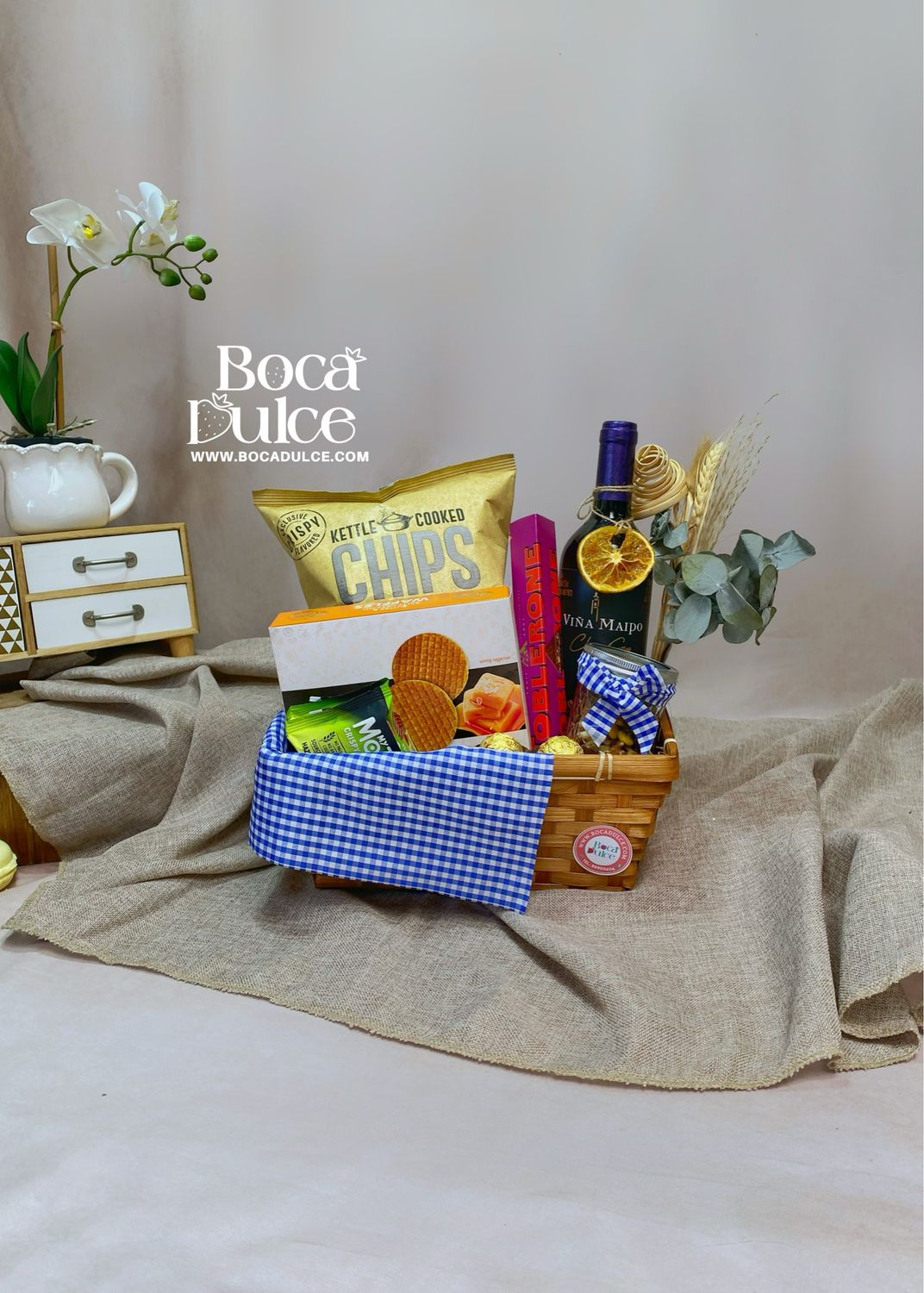 Caja Hope: Quesos, Fiambres y Chocolate