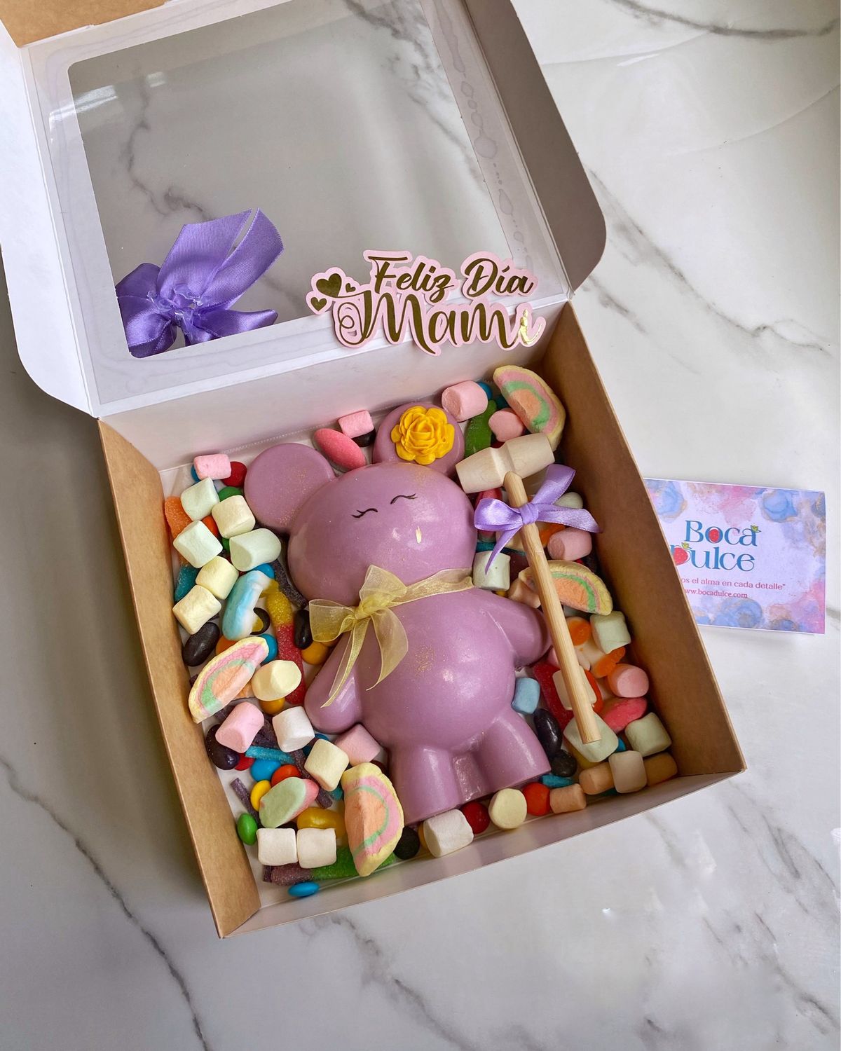 Oso de Chocolate Rompible con Sorpresa