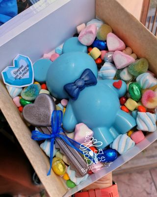 Oso de Chocolate Rompible con Sorpresa
