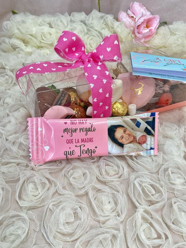 TABLETA CHOCOLATE CON EMPAQUE PERSONALIZADO