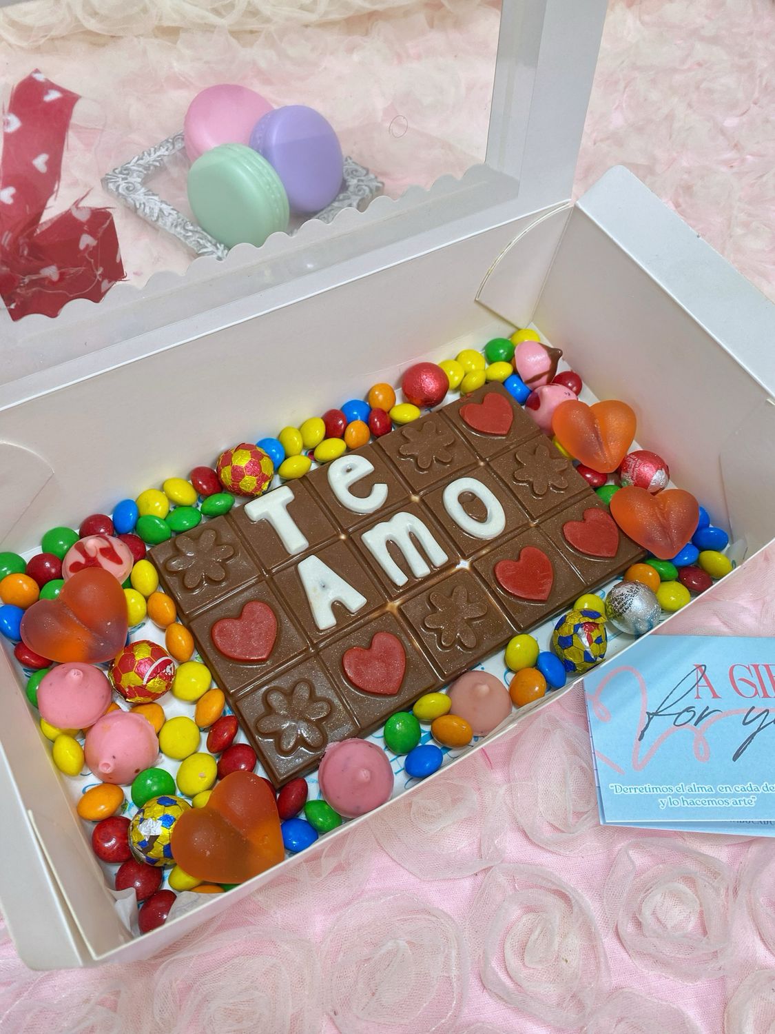 Barra de Chocolate Te Amo