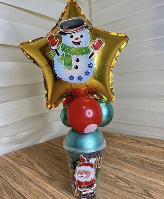 Vaso de Dulces y Chocolates Personalizado