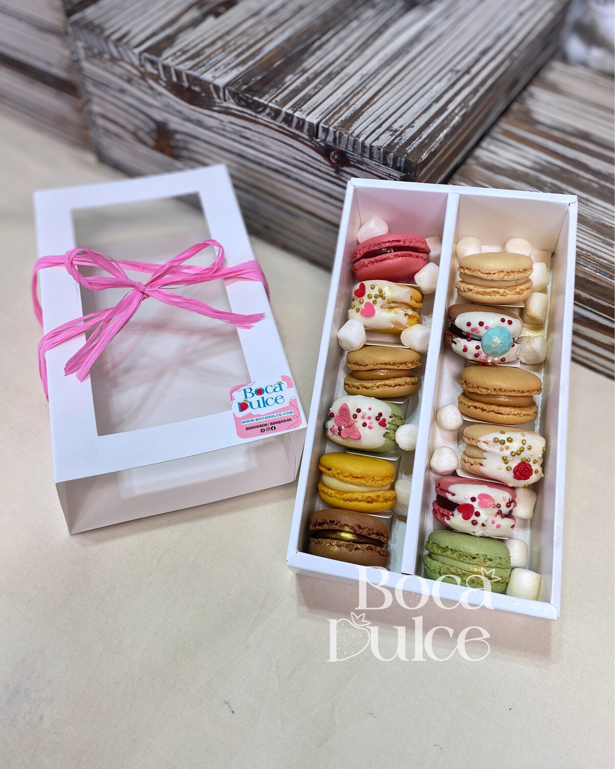 Caja de 12 Macarons Artesanales