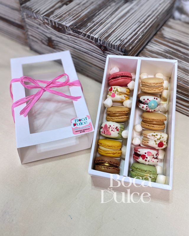 CAJA 12 MACARONS