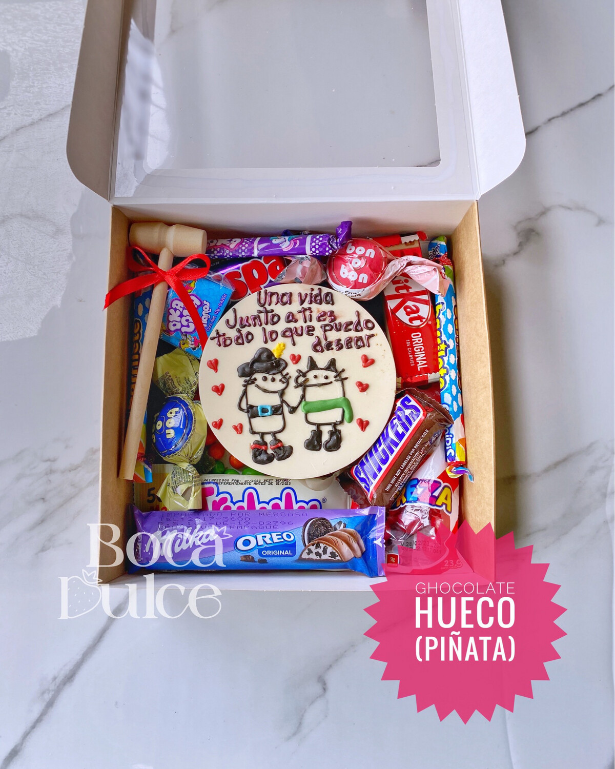 Chocolate Rompible Redondo con Sorpresa - ESTILO PIÑATA