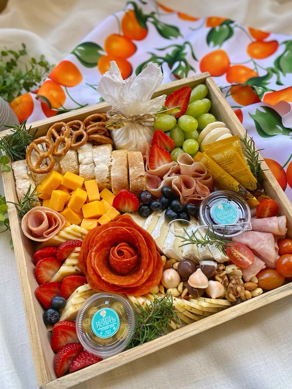 Tabla Rustica a Presto – Quesos y Carnes para 2