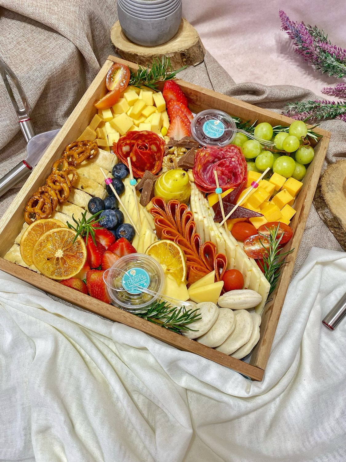 Tabla Rustica a Presto – Quesos y Carnes para 2