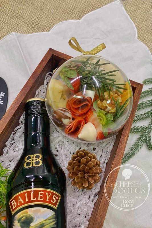 Esfera Gourmet Individual – Mini Charcuteria Decorativa