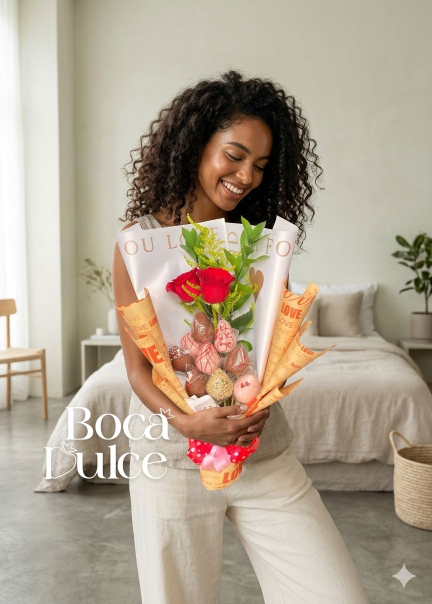 LOVE BOUQUET + 2 rosas