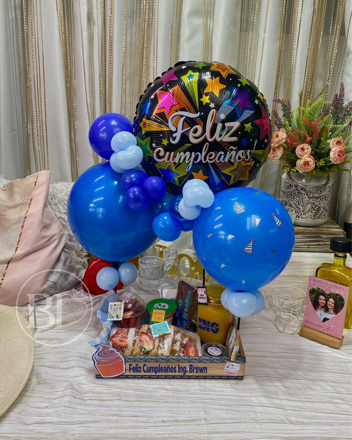 Bandeja Sentimiento - Desayuno Sorpresa con Globos | Boca Dulce CR