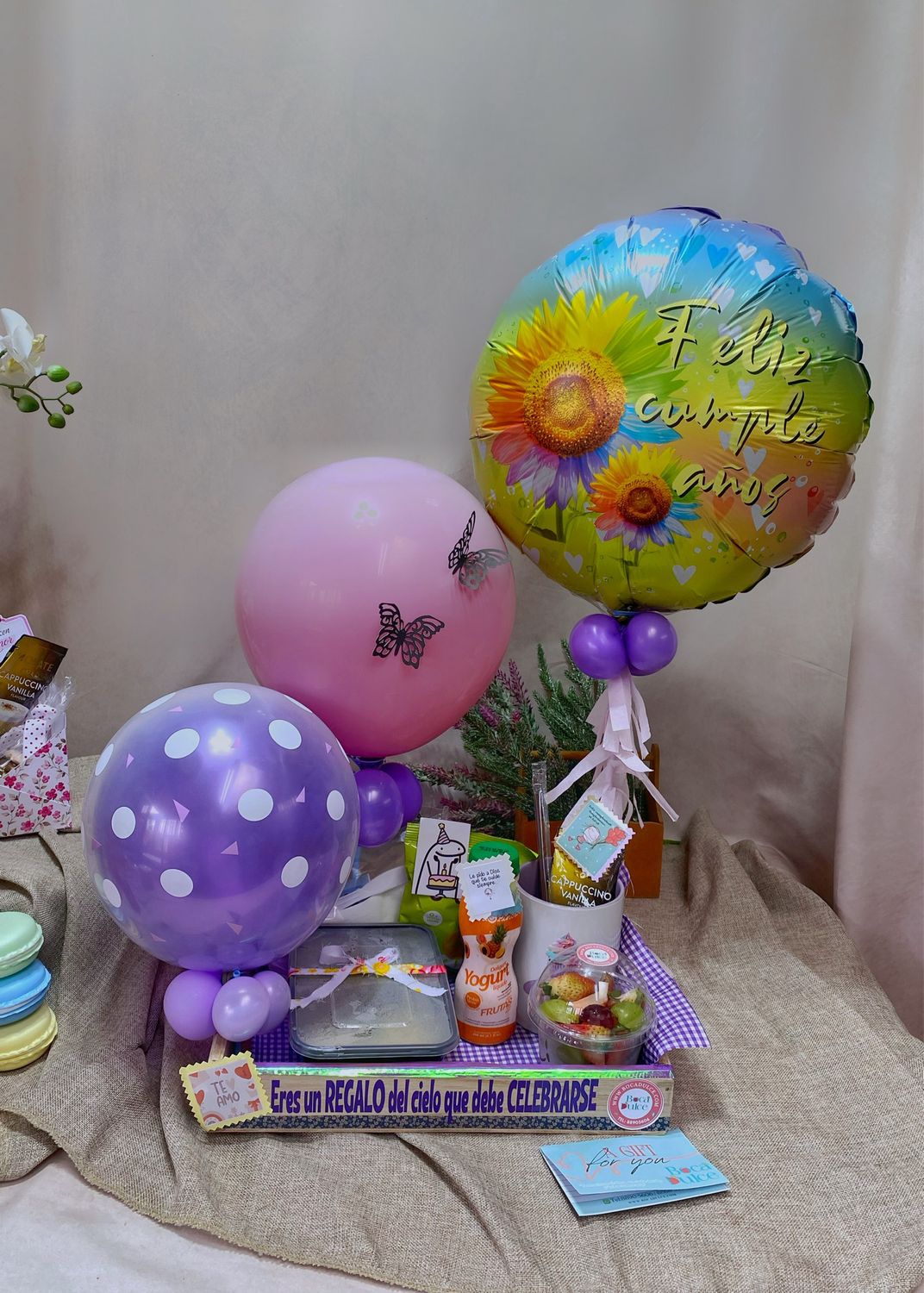 Bandeja Sentimiento - Desayuno Sorpresa con Globos | Boca Dulce CR