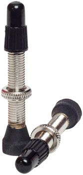 Stan's Tubeless Universal Valve Stems - Brass, Regular, 20mm, Pair