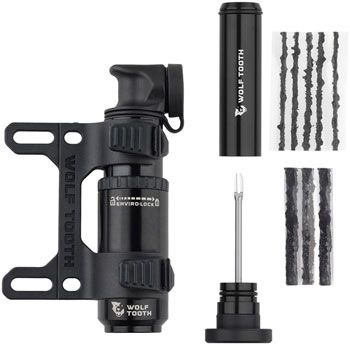 Wolf Tooth EnCase Pump - 30cc with Tubeless Tire Plug Tool