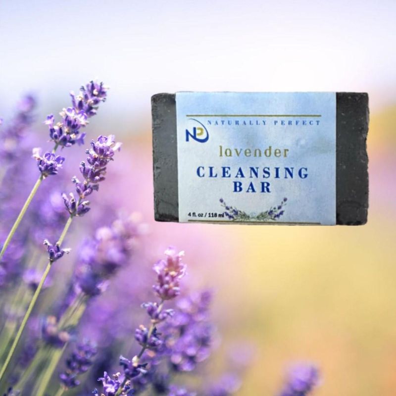 Lavender Cleansing Bar: Natural Sunflower Oil Soap
