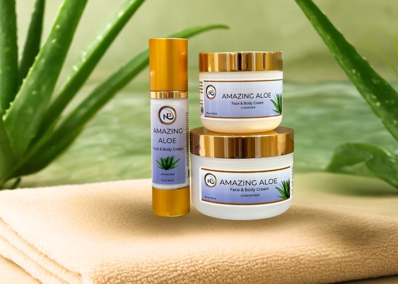 Amazing Aloe Cream, Available in 3 sizes