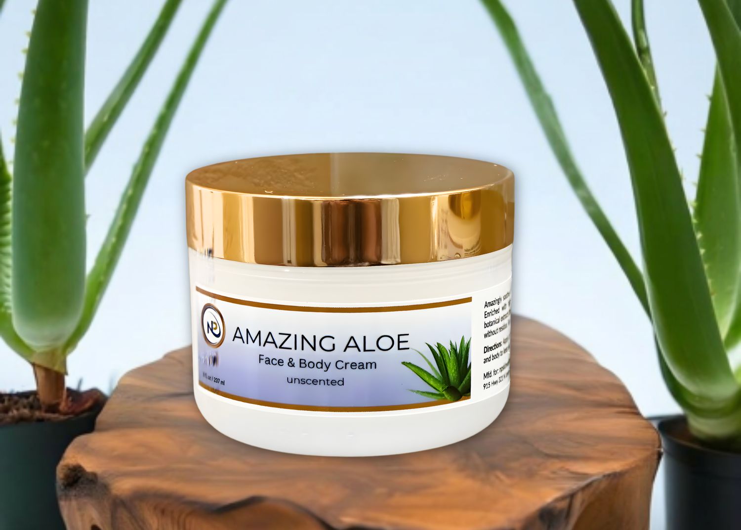 Amazing Aloe Cream 8 oz jar