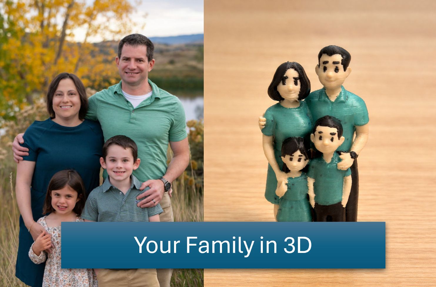 Custom 3D Printed Figurine From Photo