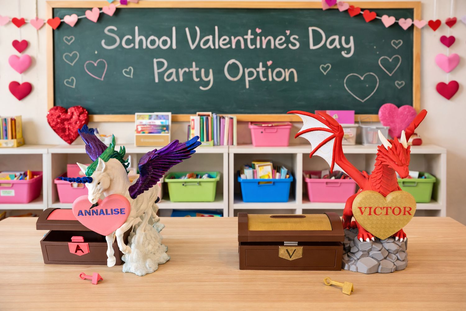 Personalized Mythical Valentine's Box