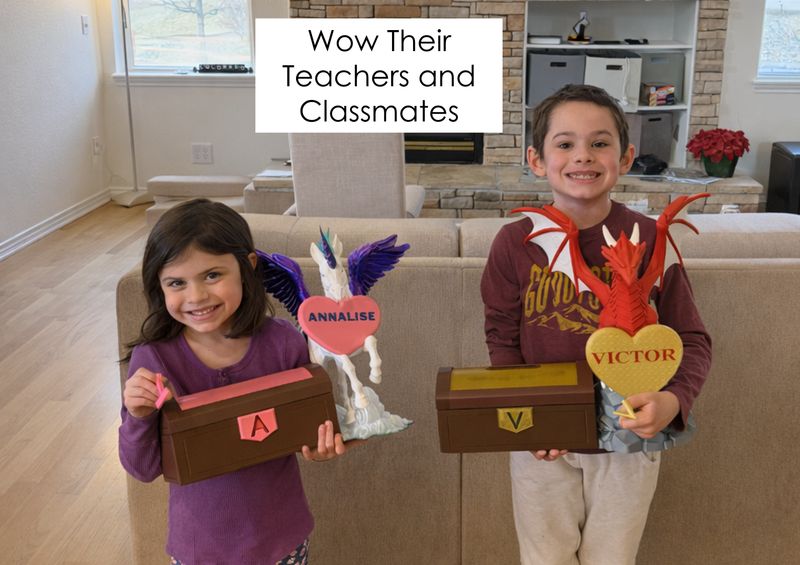 Personalized Mythical Valentine's Box