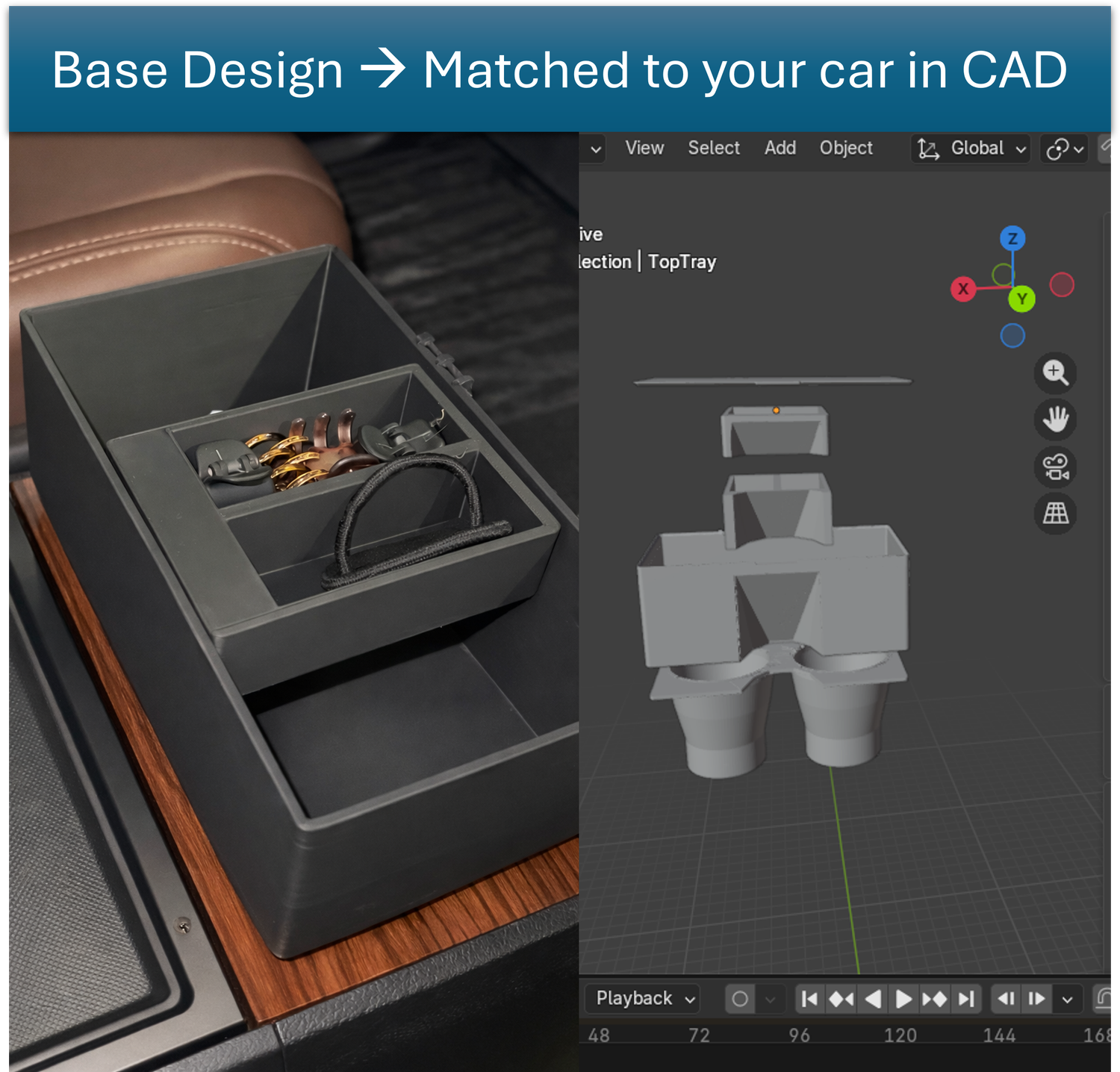 Custom Car Storage or Organizer