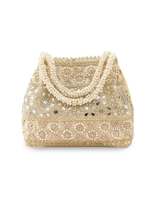 Golden Potli Handbags