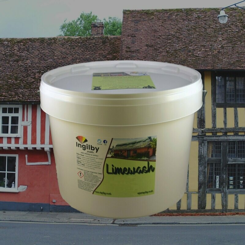 Tallow Bound Limewash - External Limewash with added tallow for superior water shedding