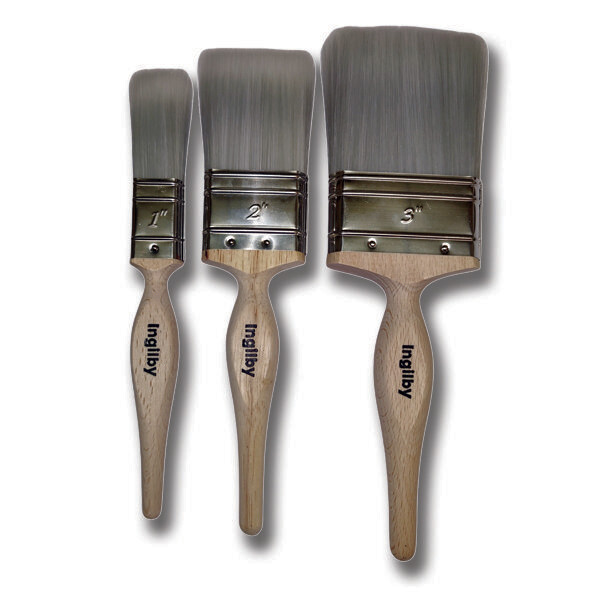 Flat Brushes - Professional British Made Ingilby Flat Brushes