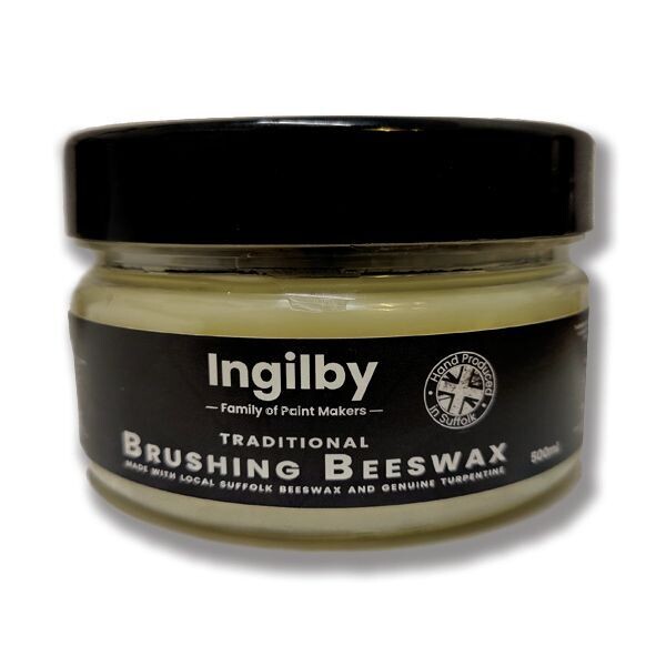 Brushing Beeswax
