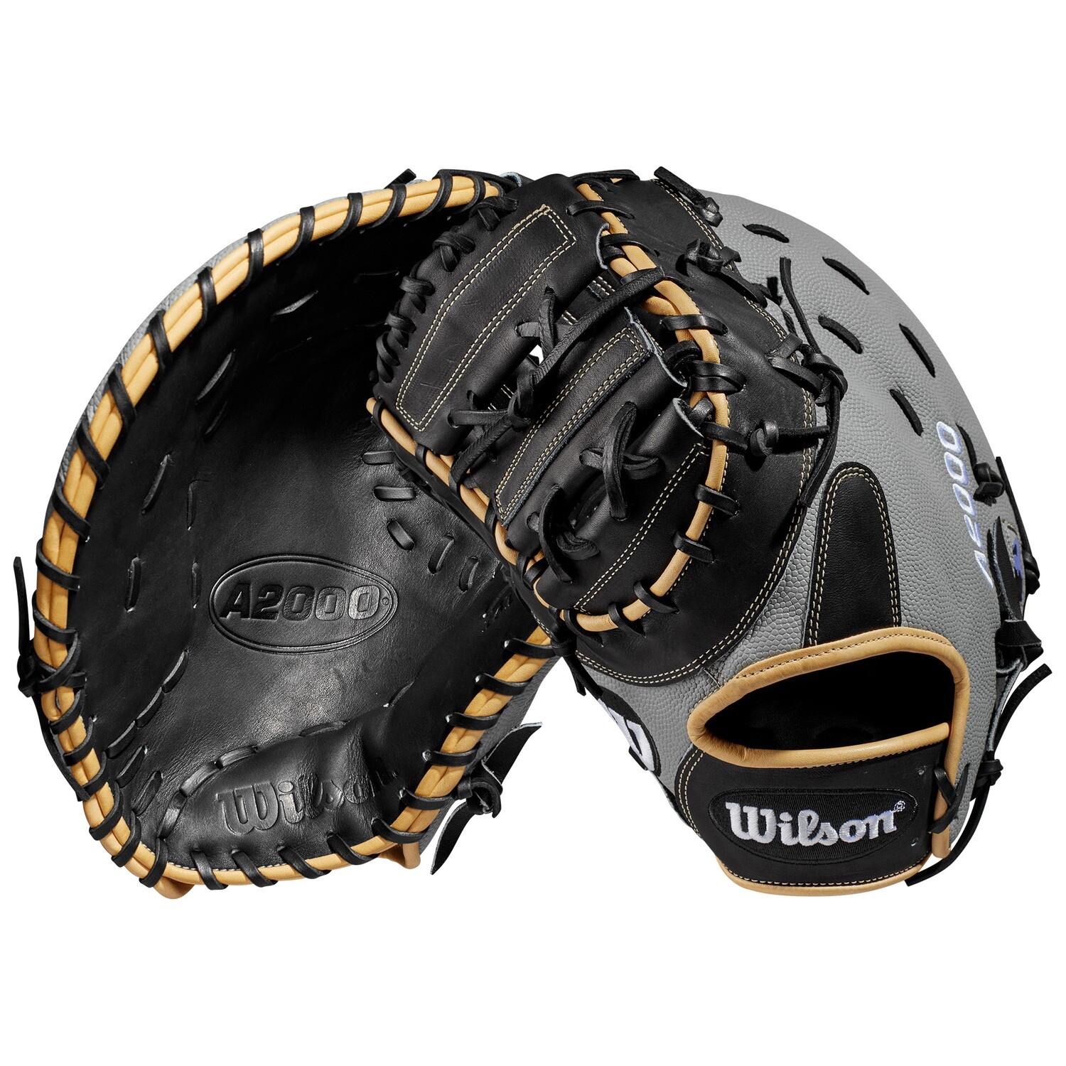 WILSON 2019 A2000 1617 SuperSkin  First Base Baseball Mitt 12.5&quot; LHT