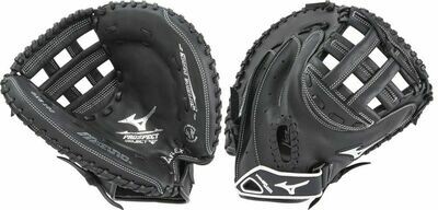 MIZUNO PROSPECT FASTPITCH SOFTBALL CATCHER&#39;S MITT 32.5&quot; RHT
