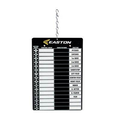Easton Coaches Lineup Board